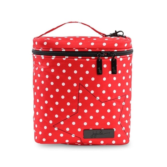 Jujube Bag Onyx Red Fuel Cell Black Ruby Lunch Pail Bottle Bag - Picture 2 of 13